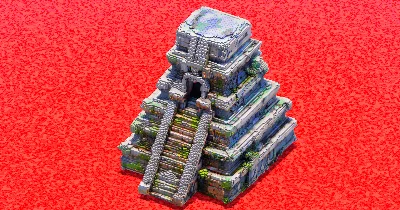 Mayan Temple — Minecraft Build by ImpossibleBuilds