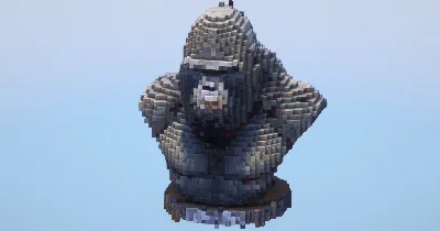 King Kong‎ — Minecraft Build by LeonisBuilds