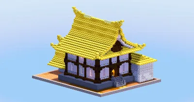 Bamboo Japanese Temple House — Minecraft Build by LeonisBuilds