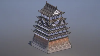 Japanese Castle — Minecraft Build by MellowHat