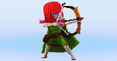 Archer — Minecraft Build by LeonisBuilds