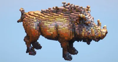 Boar‎ — Minecraft Build by LeonisBuilds