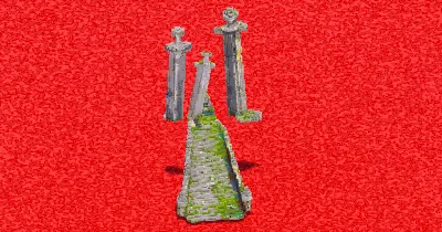 Sword Monument Hill — Minecraft Build by ImpossibleBuilds