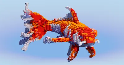 Koi Fish — Minecraft Build by LeonisBuilds