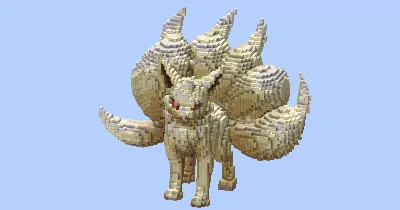 Ninetales‎ — Minecraft Build by LeonisBuilds