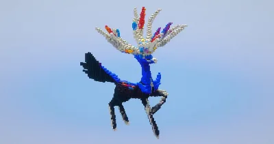 Xerneas — Minecraft Build by LeonisBuilds