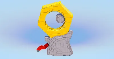 Meltan — Minecraft Build by LeonisBuilds