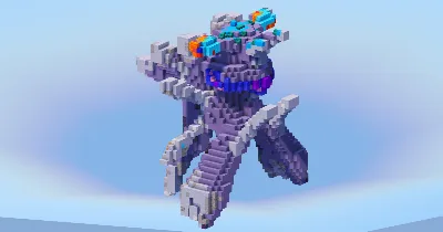 Dialga Original from Pokemon — Minecraft Build by LeonisBuilds