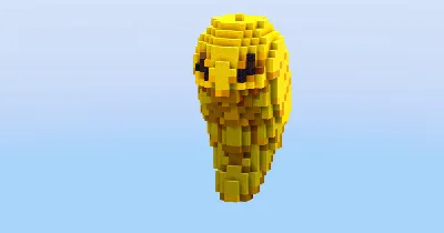 Kakuna from Pokemon — Minecraft Build by LeonisBuilds