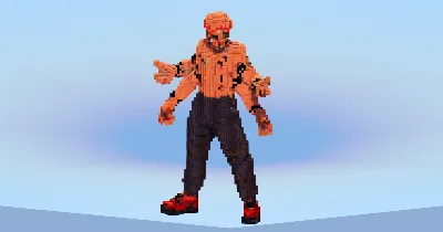 Ryomen Sukuna — Minecraft Build by LeonisBuilds