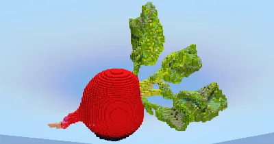 Radish — Minecraft Build by LeonisBuilds