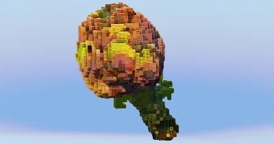 Artichoke Vegetable — Minecraft Build by LeonisBuilds