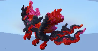 Galarian Moltres — Minecraft Build by LeonisBuilds