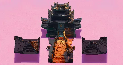 Japanese Temple Bridge — Minecraft Build by EasternRealms