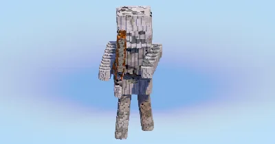 Skeleton — Minecraft Build by LeonisBuilds