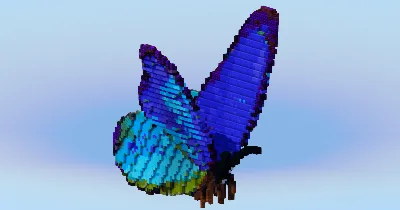 Butterfly — Minecraft Build by LeonisBuilds
