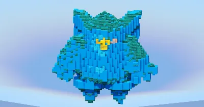 Regice from Pokemon — Minecraft Build by LeonisBuilds