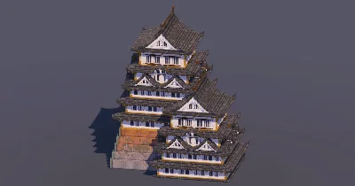 Huge Japanese Castle — Minecraft Build by MellowHat
