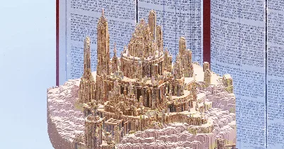 Desert Castle — Minecraft Build by TheBibleOfBuilding