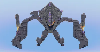 Necrozma from Pokemon — Minecraft Build by LeonisBuilds