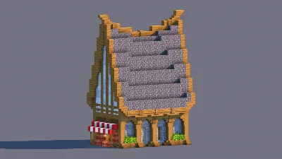 Medieval House – Fully Decorated Interior | Download — Minecraft Build by RaekonBuilds