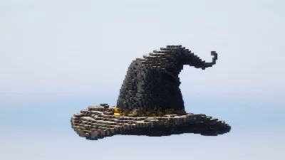 Witch Hat — Minecraft Build by LeonisBuilds