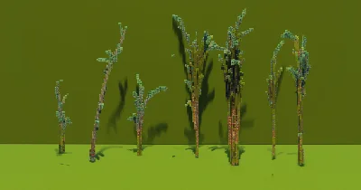 Bamboo Plants Asset — Minecraft Build by VerdantBuilds
