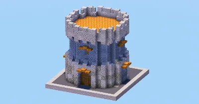 Medieval Castle Tower — Minecraft Build by LeonisBuilds