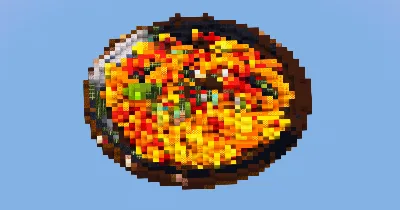 Tomato Sauce Pasta — Minecraft Build by LeonisBuilds