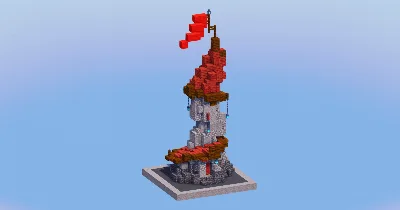 Mangrove Red Medieval Cottage — Minecraft Build by LeonisBuilds