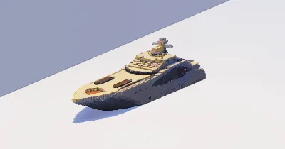 Luxury Yacht — Minecraft Build by ModernCraft