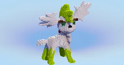 Shaymin Sky — Minecraft Build by LeonisBuilds