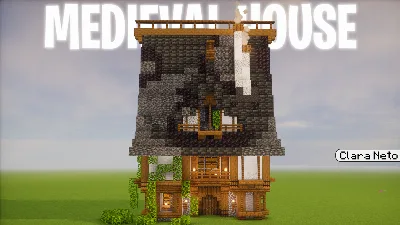 Medieval House — Minecraft Build by claraneto