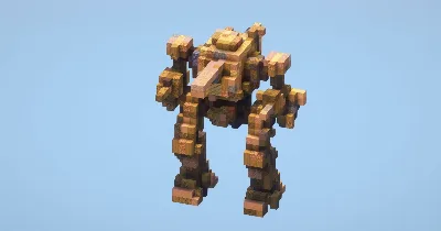 Mech small‎ — Minecraft Build by LeonisBuilds