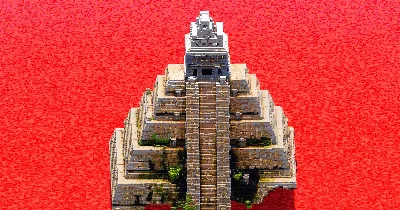 Mayan Stone Temple — Minecraft Build by ImpossibleBuilds