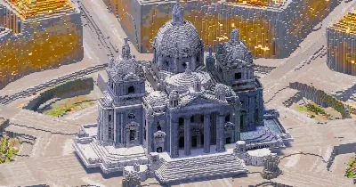 Classical Cathedral — Minecraft Build by GothicCathedrals