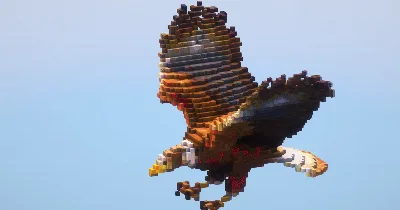 Eagle — Minecraft Build by LeonisBuilds