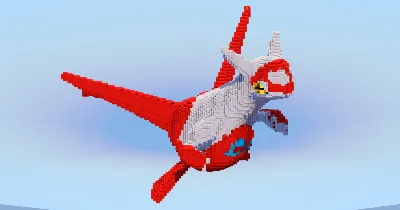 Latias — Minecraft Build by LeonisBuilds