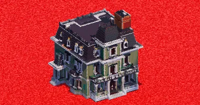 Green Victorian Mansion — Minecraft Build by ImpossibleBuilds