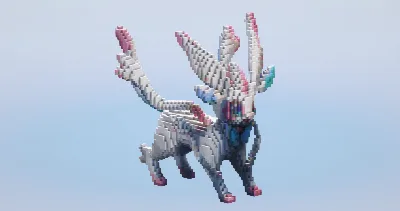 Sylveon — Minecraft Build by LeonisBuilds