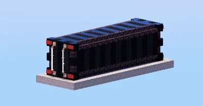 Black Container — Minecraft Build by LeonisBuilds
