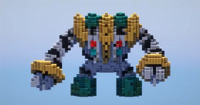 Regigigas from Pokemon — Minecraft Build by LeonisBuilds