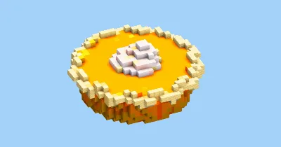 Pumpkin Pie small — Minecraft Build by LeonisBuilds