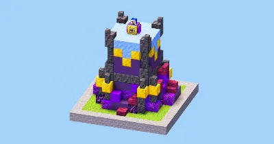 Clash of Clans Wizard Tower Level 13 — Minecraft Build by LeonisBuilds