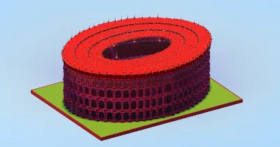 Dark Nether Colosseum — Minecraft Build by LeonisBuilds