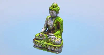 Buddha‎ — Minecraft Build by LeonisBuilds