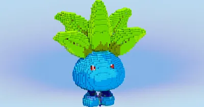 Oddish — Minecraft Build by LeonisBuilds