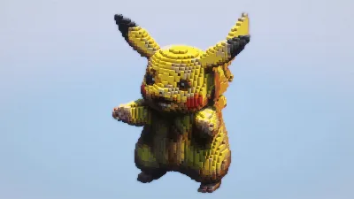 Minecraft Pokemon Pikachu — Minecraft Build by LeonisBuilds