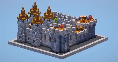 Medieval Castle — Minecraft Build by LeonisBuilds