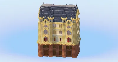 Gothic Apartments — Minecraft Build by LeonisBuilds